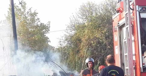 Ροδοδάφνη: Φωτιά σε καλαμιές με άμεση κινητοποίηση της Πυροσβεστικής