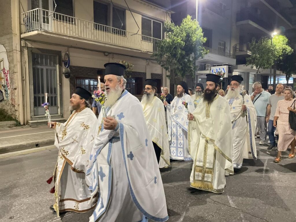 Προεόρτια Ιερά Αγρυπνία στο ναό του Αγίου Δημητρίου Πατρών ΦΩΤΟ