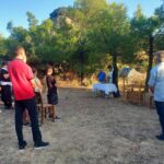 Υπαίθρια ευχαριστία προς την Παναγία στον Καταρράκτη Ερυμάνθου ΦΩΤΟ