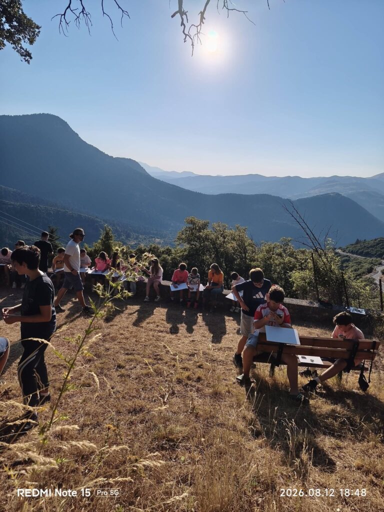 Η φύση έγινε πηγή έμπνευσης και δημιουργίας στο Βραχνί Καλαβρύτων ΦΩΤΟ
