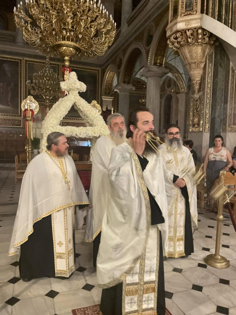 Προεόρτια Ιερά Αγρυπνία στο ναό του Αγίου Δημητρίου Πατρών ΦΩΤΟ