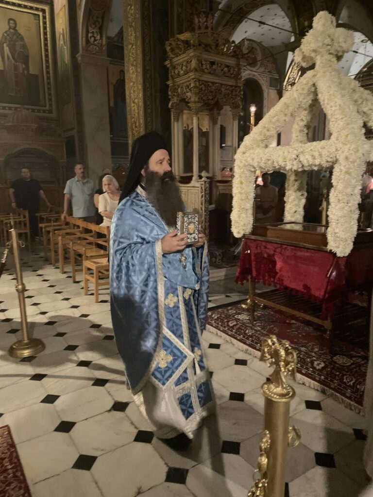 Προεόρτια Ιερά Αγρυπνία στο ναό του Αγίου Δημητρίου Πατρών ΦΩΤΟ