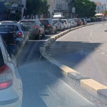Πάτρα: Κυκλοφοριακή συμφόρηση στο παραλιακό μέτωπο λόγω ποδηλατοδ…