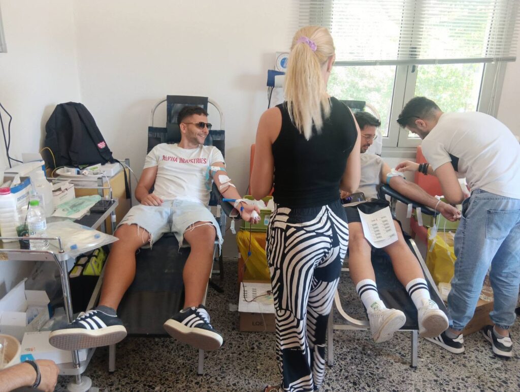 Αιμοδοσία στη Λυκούρια από το Πανεπιστημιακό Νοσοκομείο Ρίου ΦΩΤΟ