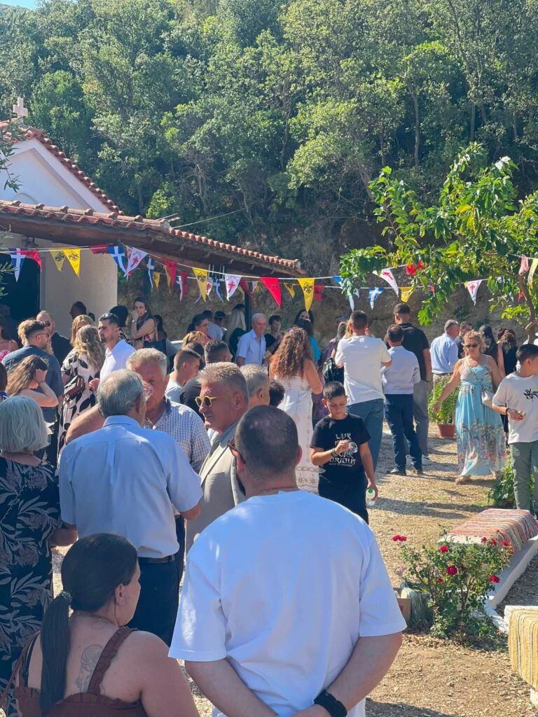 Η Κοίμηση της Θεοτόκου στο εκκλησάκι της Παναγίτσας στην Κώμη ΦΩΤΟ