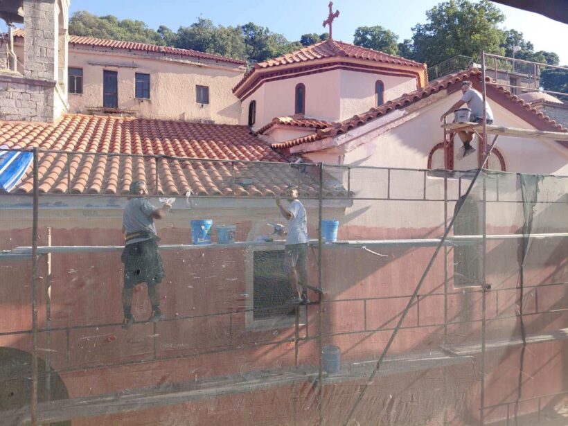 Πάτρα: Εργα ανακαίνισης στο Καθολικό της Ιεράς Μονής Ομπλού ΦΩΤΟ 4 Πάτρα: Εργα ανακαίνισης στο Καθολικό της Ιεράς Μονής Ομπλού ΦΩΤΟ