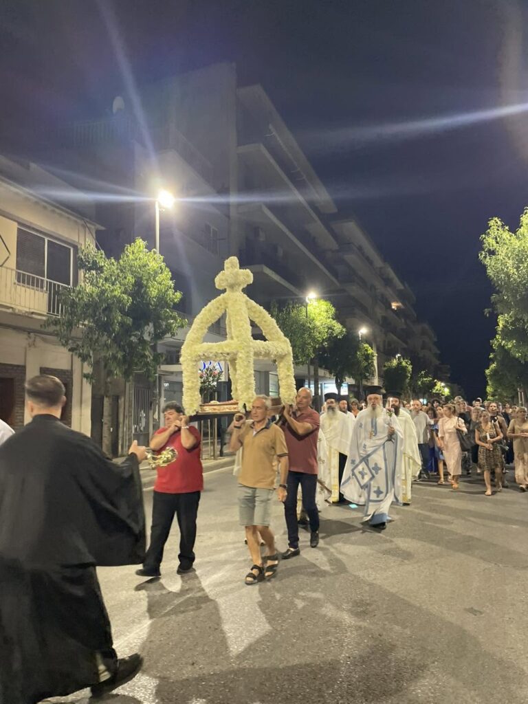 Προεόρτια Ιερά Αγρυπνία στο ναό του Αγίου Δημητρίου Πατρών ΦΩΤΟ