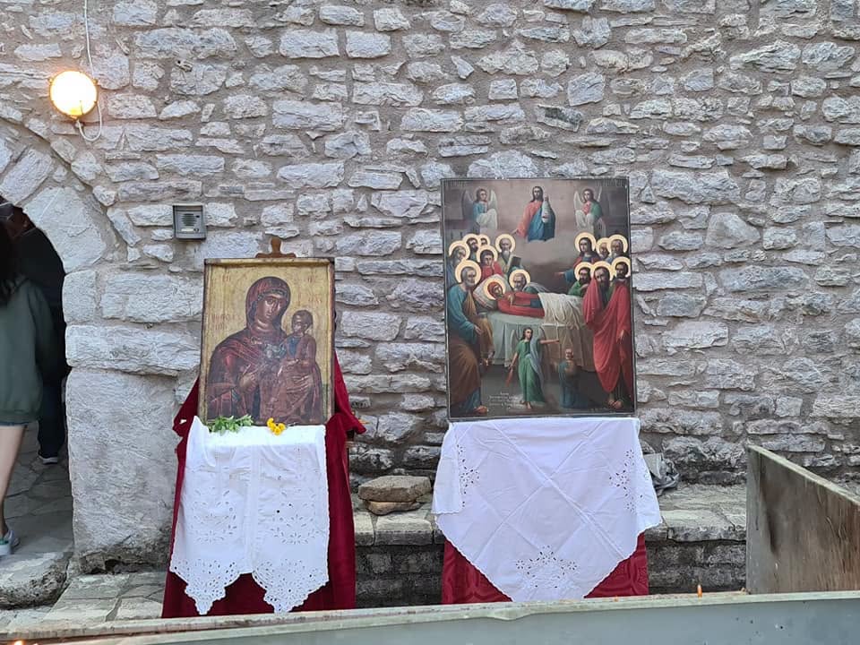 Εορτασμός της Παναγίας στα Αγράμπελα Αχαΐας ΦΩΤΟ