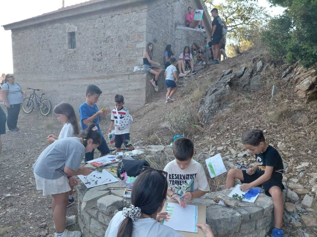 Η φύση έγινε πηγή έμπνευσης και δημιουργίας στο Βραχνί Καλαβρύτων ΦΩΤΟ