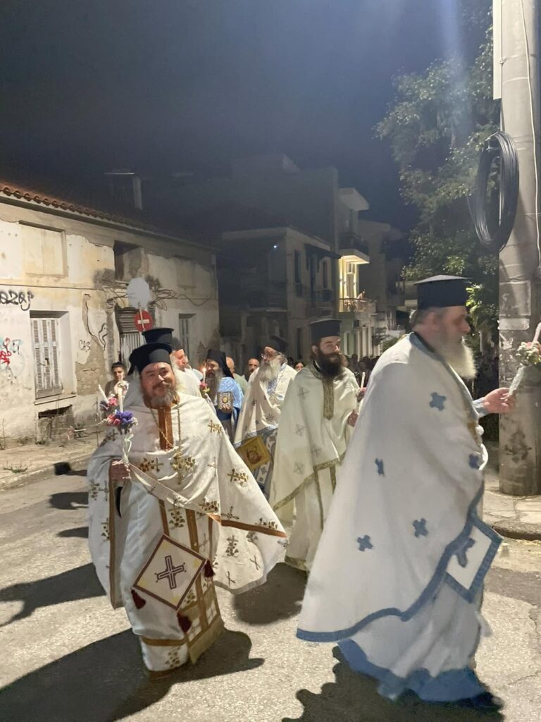 Προεόρτια Ιερά Αγρυπνία στο ναό του Αγίου Δημητρίου Πατρών ΦΩΤΟ