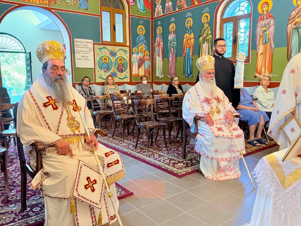 Στον Αγιο Νεκτάριο Καλαβρύτων ο Μητροπολίτης Πτολεμαΐδος Μακάριος ΦΩΤΟ