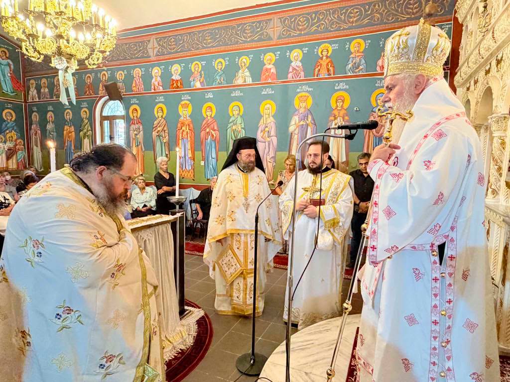 Στον Αγιο Νεκτάριο Καλαβρύτων ο Μητροπολίτης Πτολεμαΐδος Μακάριος ΦΩΤΟ