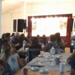 Προβολή Καραγκιόζη στους Πετσάκους Καλαβρύτων ΦΩΤΟ