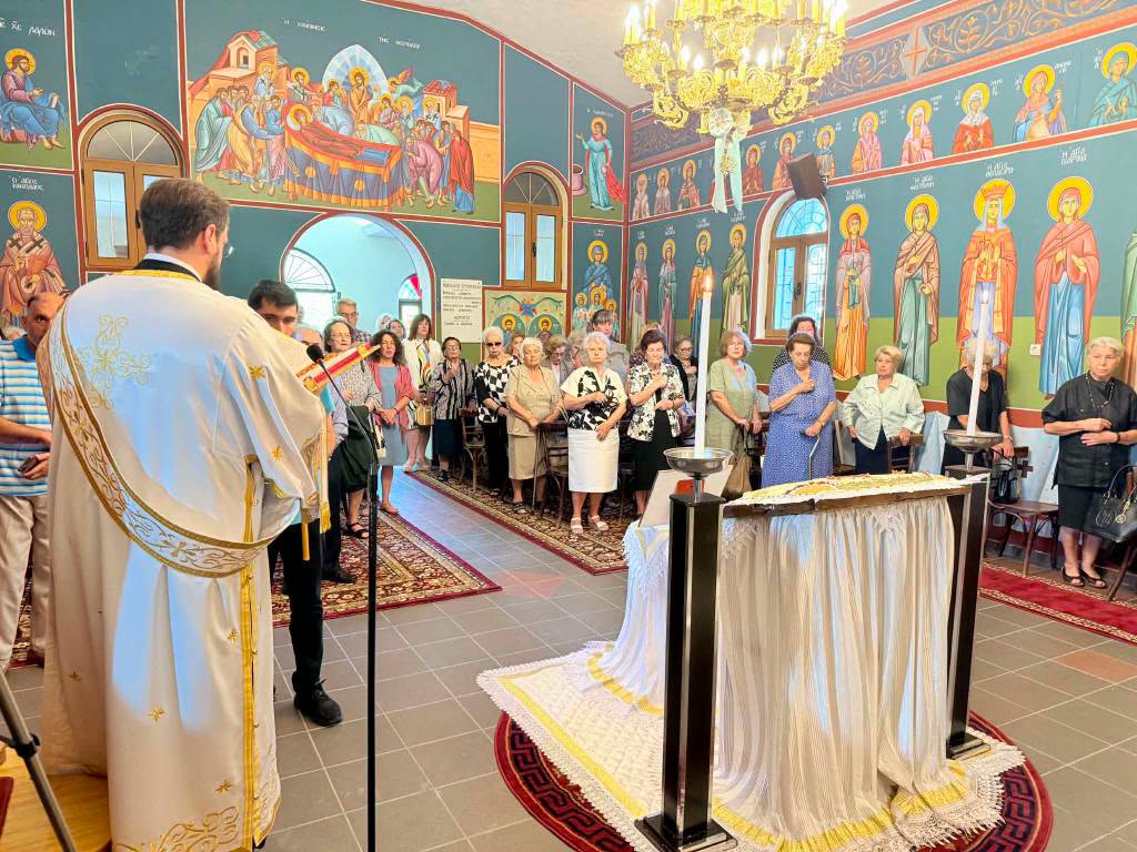 Στον Αγιο Νεκτάριο Καλαβρύτων ο Μητροπολίτης Πτολεμαΐδος Μακάριος ΦΩΤΟ