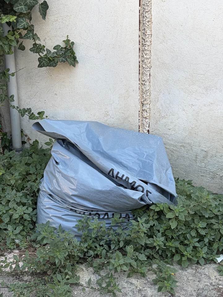 Αίγιο: Παρατημένα σκουπίδια και κλαδέματα για πάνω από δύο μήνες ΦΩΤΟ