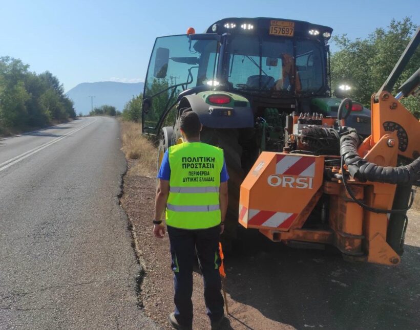 Καλάβρυτα: Προληπτικές παρεμβάσεις της Πολιτικής Προστασίας στο Πάος ΦΩΤΟ