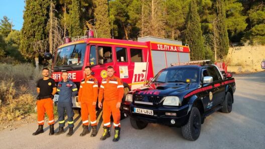 Ο Φιλοδασικός Σαραβαλίου ευχαριστεί τους Εθελοντές Πυροσβέστες για τις περιπολίες στον Ομπλό