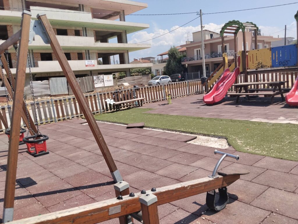 Δυτική Αχαΐα: Επικινδυνότητα σε κάποιες Παιδικές χαρές που ελλοχεύουν τραυματισμούς ΦΩΤΟ