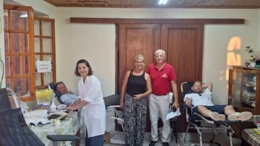 Εθελοντική αιμοδοσία στο Καλούσι ΦΩΤΟ