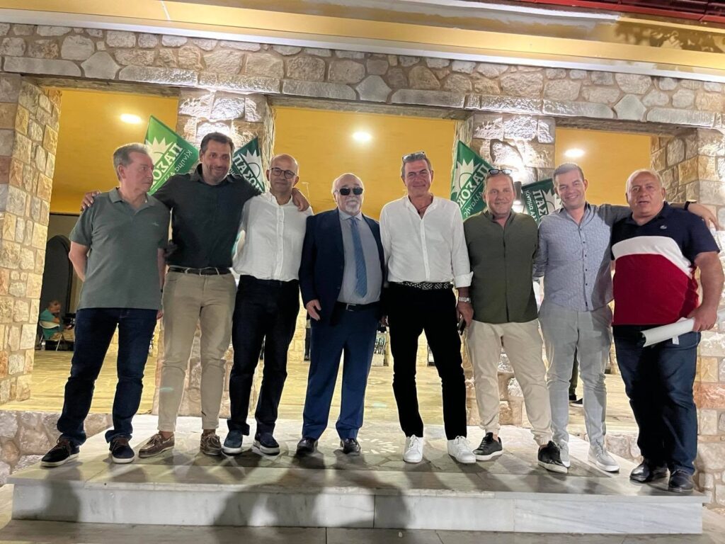 Στην Αμφίκλεια ο Θανάσης Πετρόπουλος του ΠΑΣΟΚ Αχαΐας ΦΩΤΟ