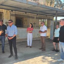 Μετόχι: Αυτοψία και επαφές Αλεξόπουλου για υποδομές, αθλητισμό και αξιοποίηση κτιρίων ΦΩΤΟ