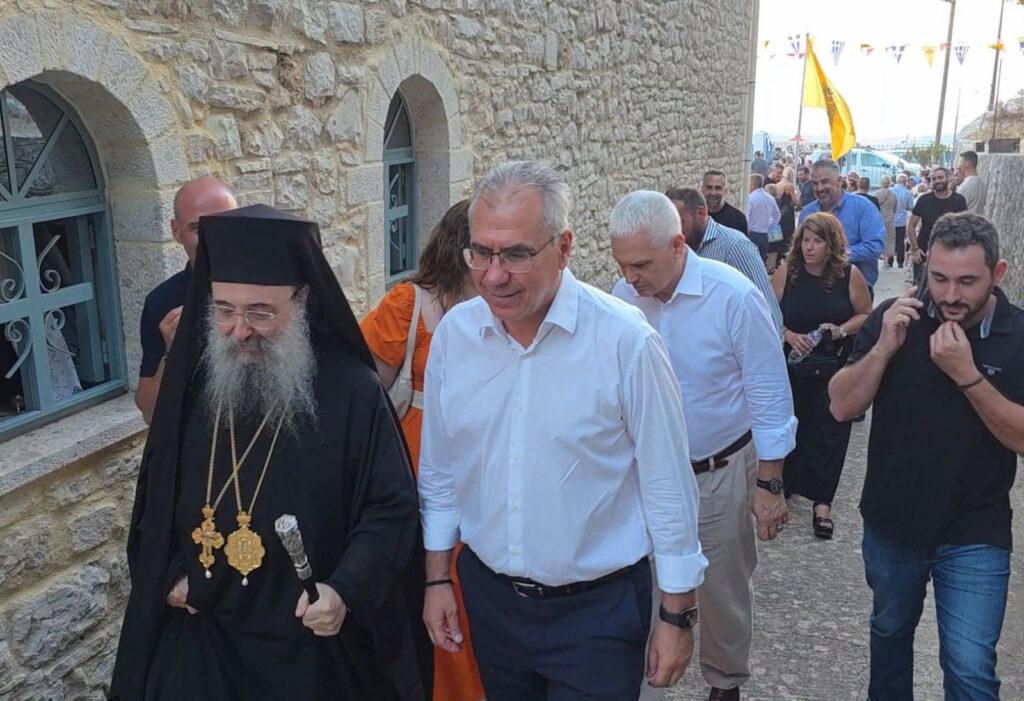 Ο αντιπεριφερειάρχης Φωκίων Ζαΐμης στη Μονή Νοτενών ΦΩΤΟ