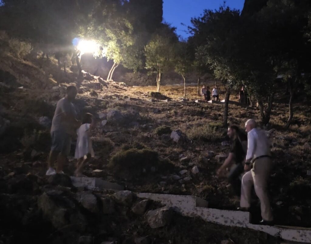 Στη σκήτη του Οσίου Ιωακείμ στο Σκιαδοβούνι ο Φωκίων Ζαΐμης ΦΩΤΟ