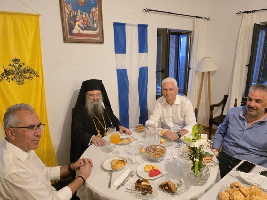 Ο αντιπεριφερειάρχης Φωκίων Ζαΐμης στη Μονή Νοτενών ΦΩΤΟ