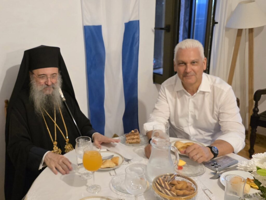 Ο αντιπεριφερειάρχης Φωκίων Ζαΐμης στη Μονή Νοτενών ΦΩΤΟ