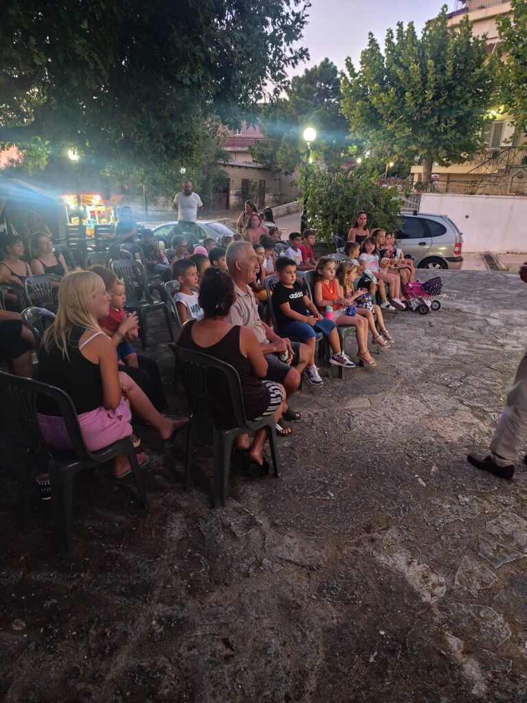 Εκδήλωση Θεάτρου Σκιών στα Φράγκα ΦΩΤΟ
