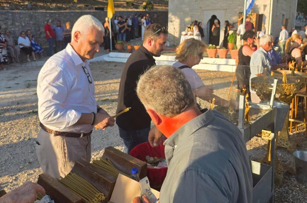Ο αντιπεριφερειάρχης Φωκίων Ζαΐμης στη Μονή Νοτενών ΦΩΤΟ
