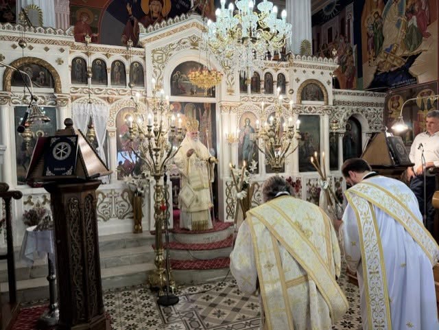 Ο Μητροπολίτης Καλαβρύτων και Αιγιαλείας Ιερώνυμος στην Κορινθία ΦΩΤΟ