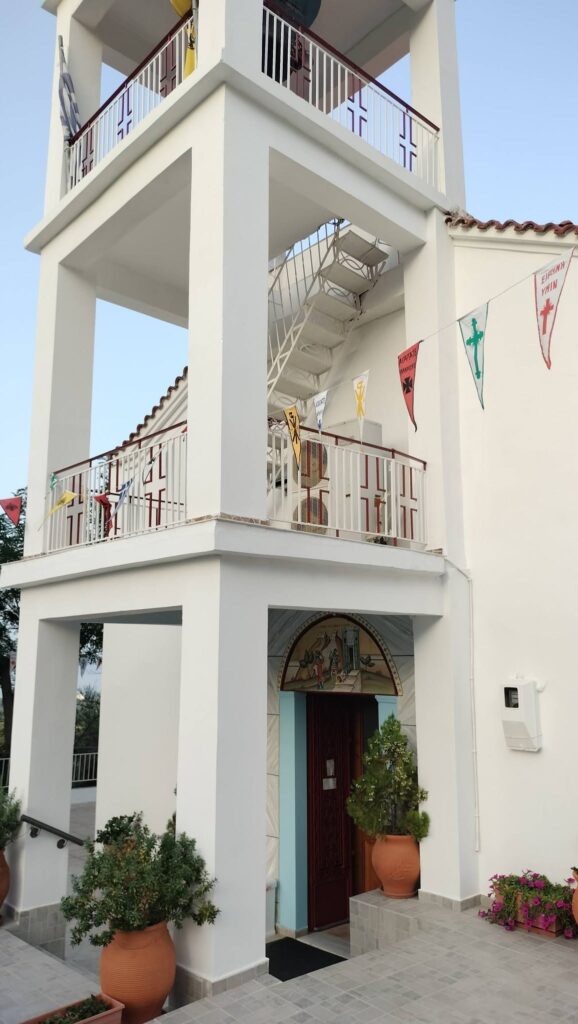 Πανηγυρικός εσπερινός για τον Άγιο Ιωάννη στον Κούμαρη Αιγίου ΦΩΤΟ