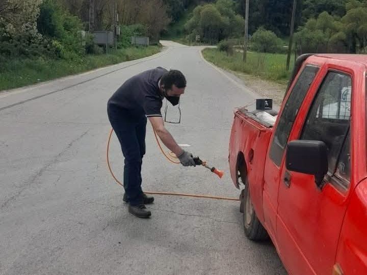 Αχαΐα: Εντατικοποίηση ελέγχων και απολύμανση οχημάτων για την ευλογιά των αιγοπροβάτων ΦΩΤΟ