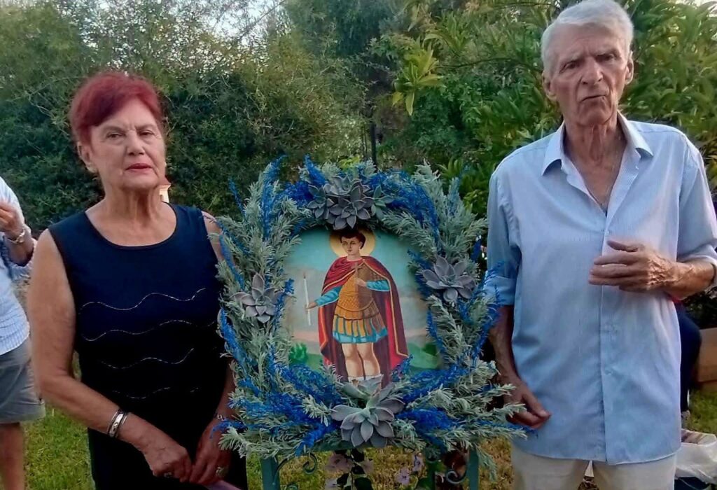 Φωτογραφία του Αγίου Φανουρίου στο ναό της Θεμενικής Αιγίου ΦΩΤΟ