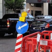 Κυκλοφοριακή ασφυξία στην οδό Αγίου Ανδρέου στην Πάτρα με πολλά στ…