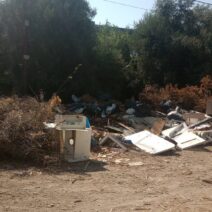 Μποζαΐτικα: Εστία μόλυνσης από ανεξέλεγκτη «μίνι χωματερή» που αποκαλύφθηκε ΦΩΤΟ