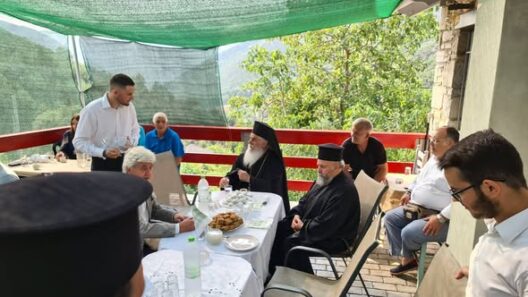 Επίσκεψη του Μητροπολίτη Ιερώνυμου στο Λειβάρτζι ΦΩΤΟ