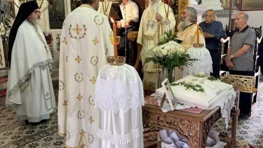 Ο Μητροπολίτης Ιερώνυμος Καλαβρύτων‑Αιγιαλείας στην Κόρινθο