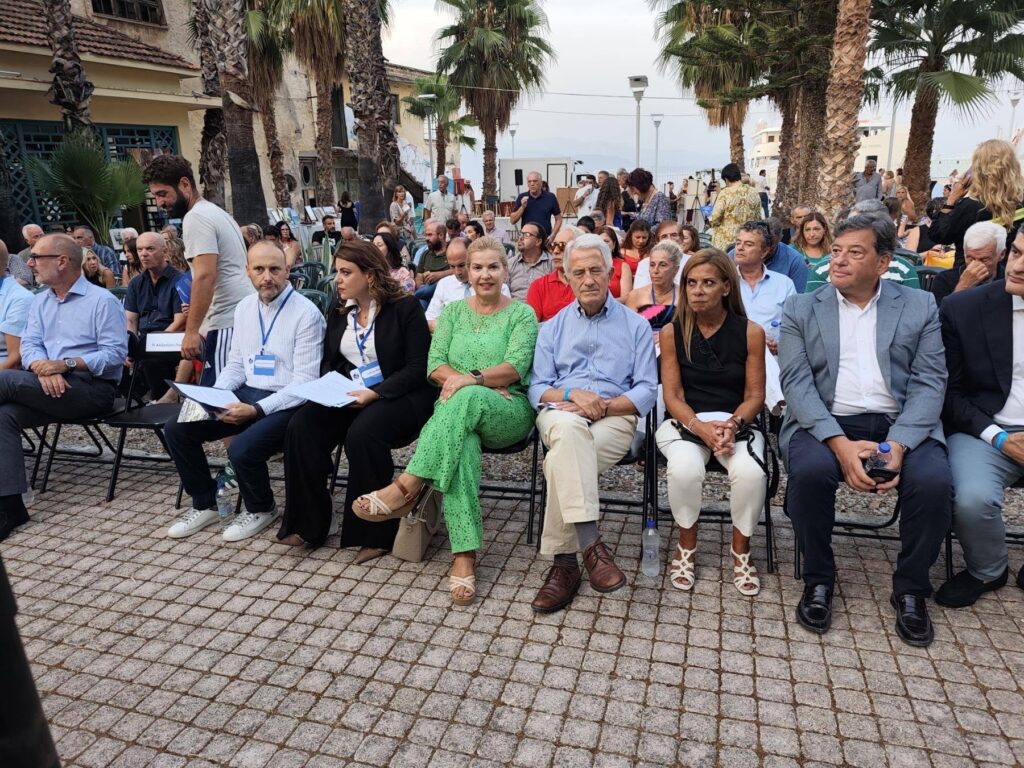 Ο Δημήτρης Παλούμπης στο 4ο Πανελλήνιο Forum Πολιτισμού & Τουρισμού στο Αίγιο ΦΩΤΟ