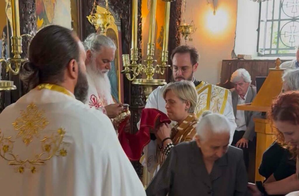 Ο Μητρόπολιτης Ιερώνυμος στο Άγιο Ιωάννη Λειβαρτζίου