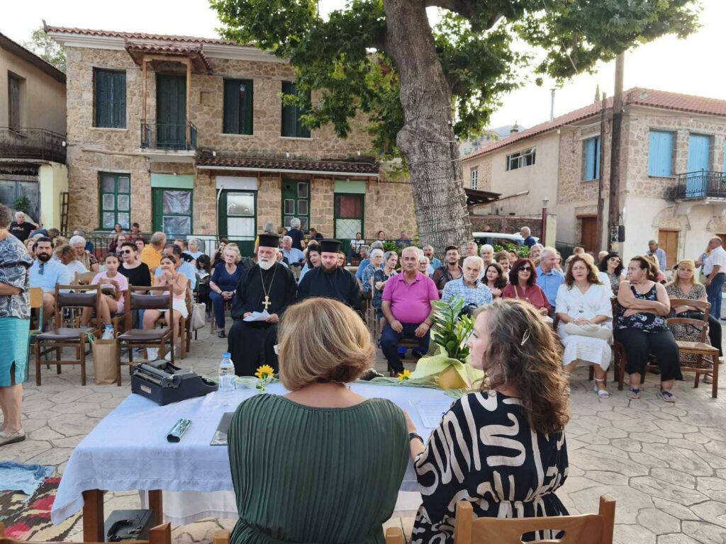 Βιβλιοπαρουσίαση του μυθιστορήματος «Πάρ’ τη, γιουλάκο μου» στο Χ…
