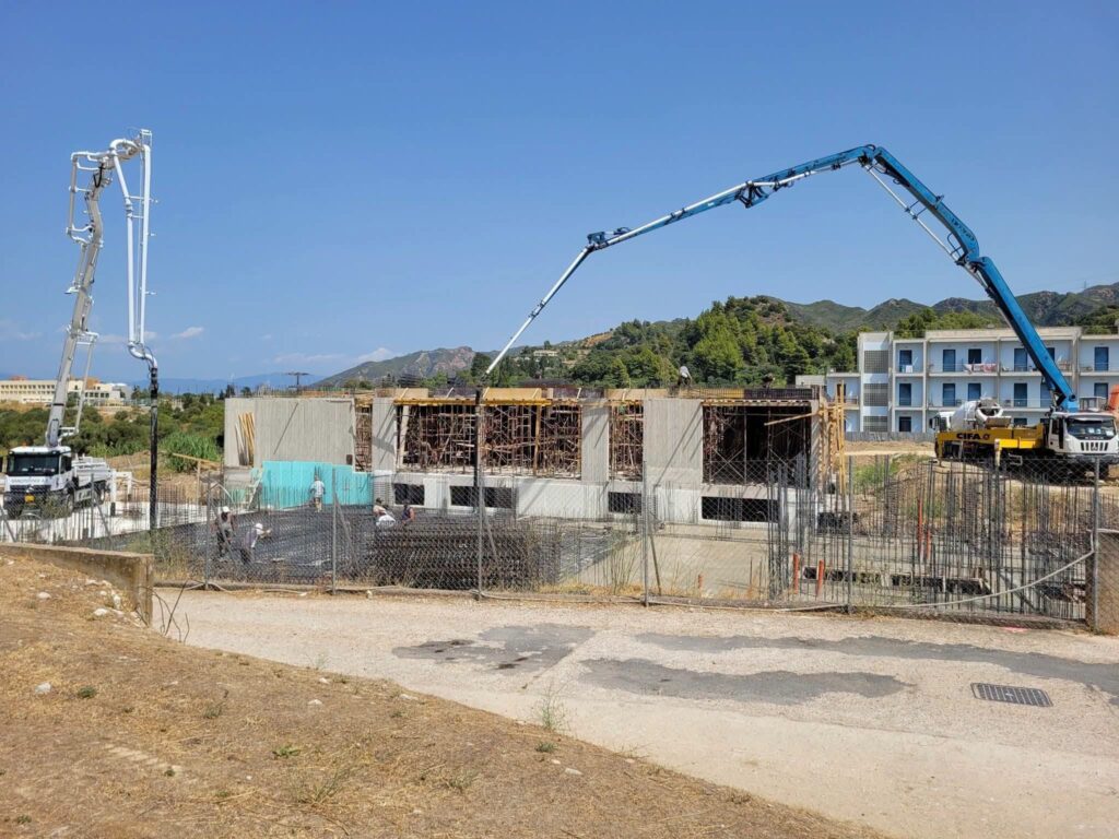 Ρίο: Με γοργούς ρυθμούς η ανέγερση του Φοιτητικού Εστιατορίου στο Πανεπιστήμιο Πατρών ΦΩΤΟ