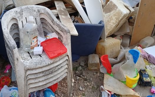 Πάτρα: Παράνομος σκουπιδότοπος ογκωδών υλικών στην Αγυιά ΦΩΤΟ