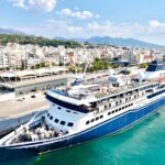 Πάτρα: Το κρουαζιερόπλοιο «VidantaWorld's Elegant» στο λιμάνι