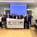 Στην Ηλεία το «ΟΛΥΜΠΙΑ – ΗΛΙΔΑ 2027» - Στα χέρια των δύο δήμων η σημαία των Παγκόσμιων Παιδικών Αγώνων ΦΩΤΟ