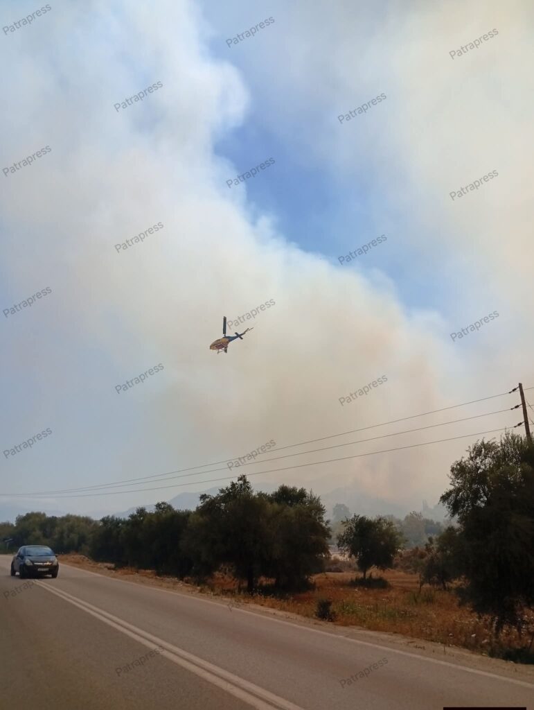 Αχαΐα: Φόβος να ξεφύγει η φωτιά από Αιγιάλεια προς Πάτρα - Εκκενώθηκαν χωριά - Μπαράζ ρίψεων από εναέρια μέσα - Ζαΐμης στο Patrapress BINTEO-ΦΩΤΟ