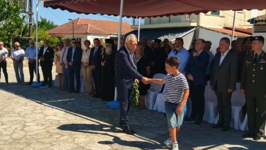 Ο δήμαρχος Θανάσης Παπαδόπουλος