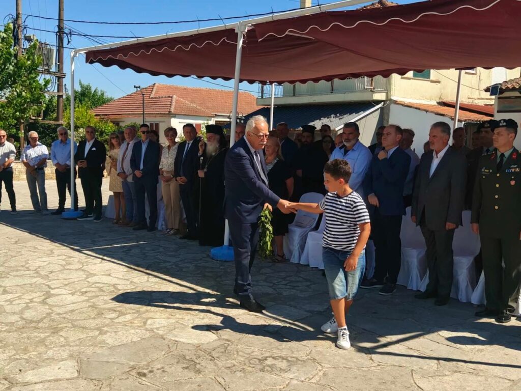 Ο δήμαρχος Θανάσης Παπαδόπουλος