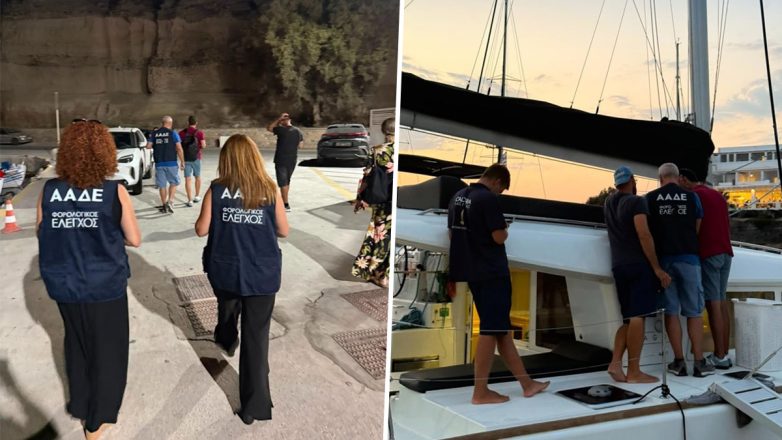 Σαντορίνη: Φοροδιαφεύγουν τα μισά τουριστικά σκάφη
